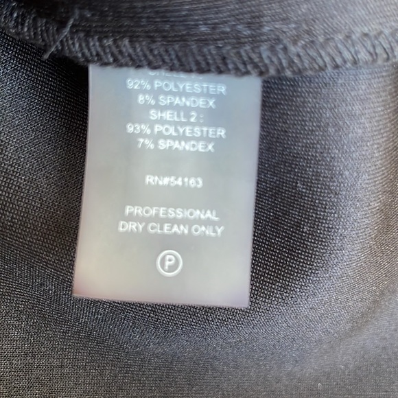 NWT Calvin Klein Black Top. XL - Picture 7 of 7